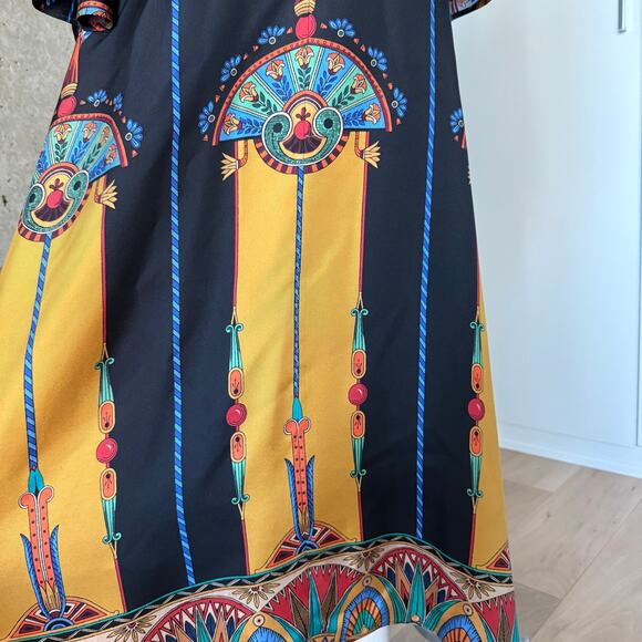 La DoubleJ Aswan Sorella Silk Midi Dress SZ S - Picture 5 of 10